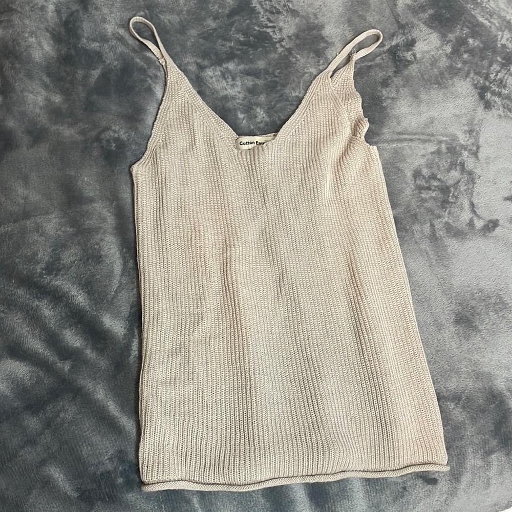 Sweater tank